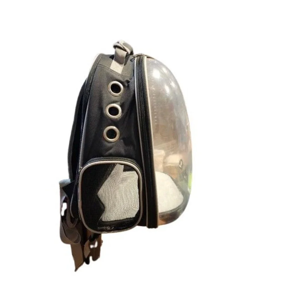 T11 Pet Portable Carrier Backpack Space Capsule Travel Dog Cat Bag Transparent